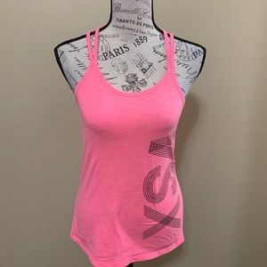 Victoria’s Secret Sport Pink Racerback Tank Top Size XS